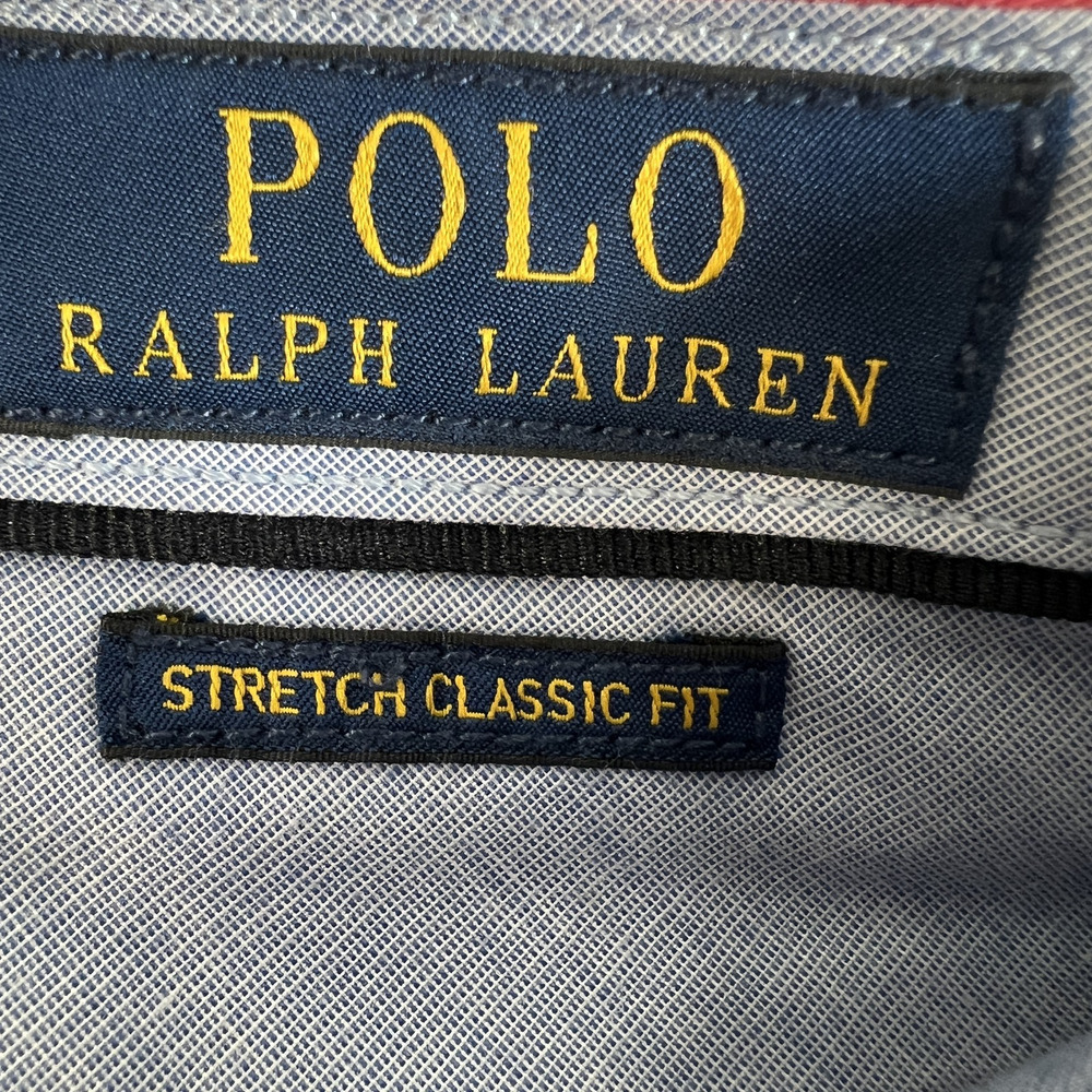 Polo Ralph Lauren Pants Suffield Mens 32x30 Red Coral Classic Fit Stretch Chino - Picture 3 of 16
